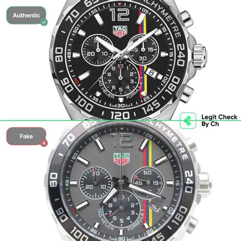 how to tell a fake tag watch|swiss tag heuer watches.